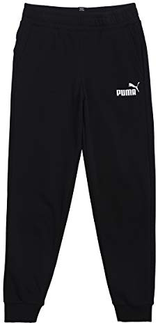 PUMA Garçon Logo Tr Cl B Pantalon de surv tement, Noir, 104 EU