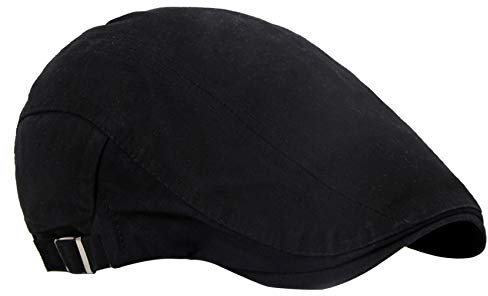 FBBULES Flat Keps För Män Newsboy Berets Hat - Vintage Vårhöstsolen Skyddar Jakthattar Kepsar Utomhus Justerbar