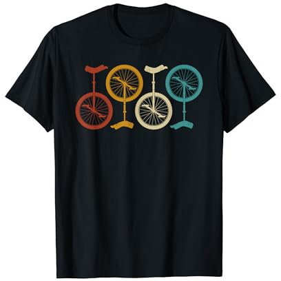 Einrad Einrad Kinder Mädchen Retro Vintage T-Shirt