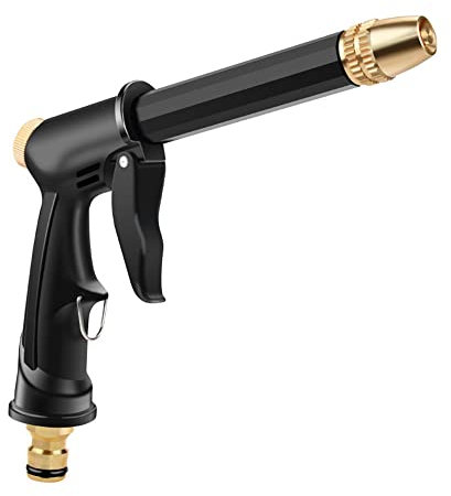 Pistola a spruzzo per tubo flessibile, pistola ad acqua ad alta pressione, ugello per tubo flessibile per lavaggio auto, spruzzatore per irrigazione da giardino, schiuma per irrigazione, getto d'acqua