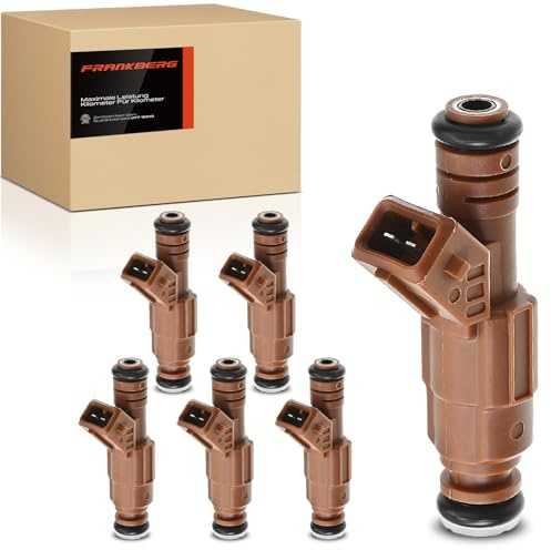 Frankberg 6x Einspritzventil Einspritzdüse Injektor | Kompatibel mit XC90 I 275, C70 I Cabriolet 873, S70 874, C70 I Coupe 872, V70 II 285, S80 I 184, V70 I 875 876