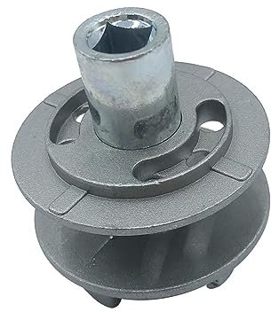 perfk Terrassenschirm-Zubehör, Metal Umbrella Stand Holder for Outdoor Patio, 6 cm, Replacement Part, Outdoor-Regenschirm-Zubehör für Balkon, Terrassenschirm, 1 Set