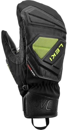 LEKI HS WCR C-Tech 3D Mitt schwarz-gelb