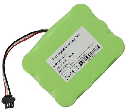 MULS 3000mAh Battery Replacement for Samba XR210, XR210A, XR210B, XR510, XR510B, XR510C, KV8, YX-NI-MH-022144 Robot Vacuum Cleaner 14.4V