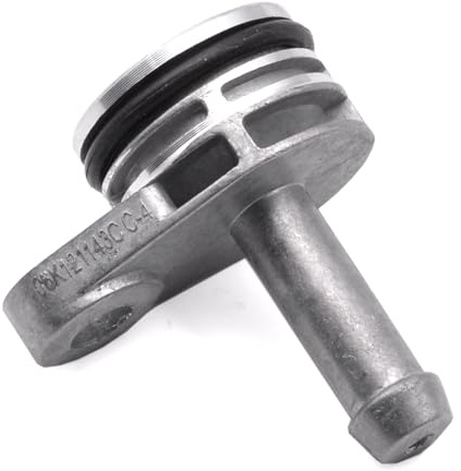 HAOTOM Aluminum Flangia del tubo del refrigerante Per 1.8/2.0T Per Audi A1 A3 A4 A5 A6 A7 A8 Q3 Q5 Q7 TT Per VW Golf Beetle Passat Polo Tiguan Touran T-ROC Per Skoda Octavia Superb Per Seat Ibiza Leon