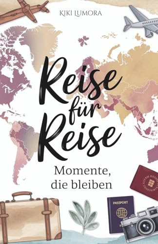 Reise für Reise - Urlaubstagebuch zum Ausfüllen - Halte deine schönsten Urlaubserinnerungen fest - für 50 Urlaubstage, inkl. Bucketlist, ... Geschenk für Reisende & Weltenbummler