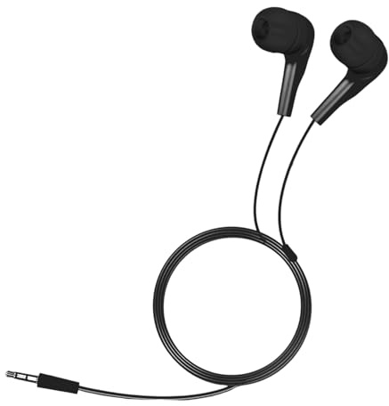 Hörlurar med sladd – 3,5 mm i öronhörlurar, lätta barnheadset, Pure Sound