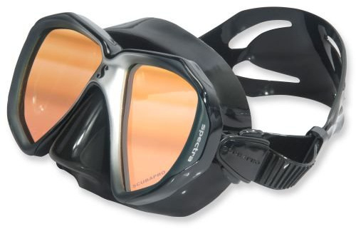 Scubapro Spectra Tauchmaske, Spectra Mask, Black Silicon/ Black Silver (Mirrored)