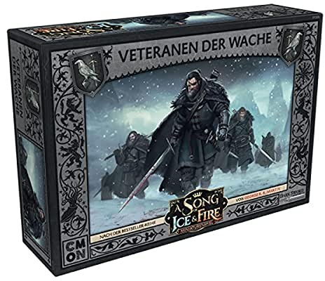 CMON | A Song of Ice & Fire – Veteranen der Wache | Erweiterung | Tabletop | 2 Spieler | Ab 14+ Jahren | 45+ Minuten | Deutsch | Mehrsprachig