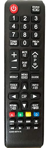 FYCJI Reemplace Mando a Distancia Samsung AA59-00741A- No se Requiere Configuración de Adecuado para la mayoría de Mando TV Samsung Smart