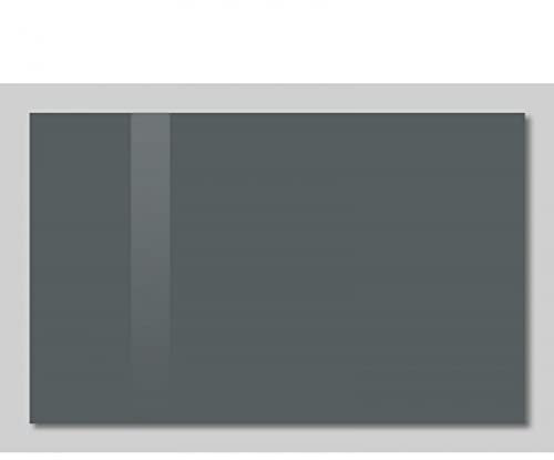 SMATAB Glas Magnettafel (60 x 90, Grau Anthrazit)