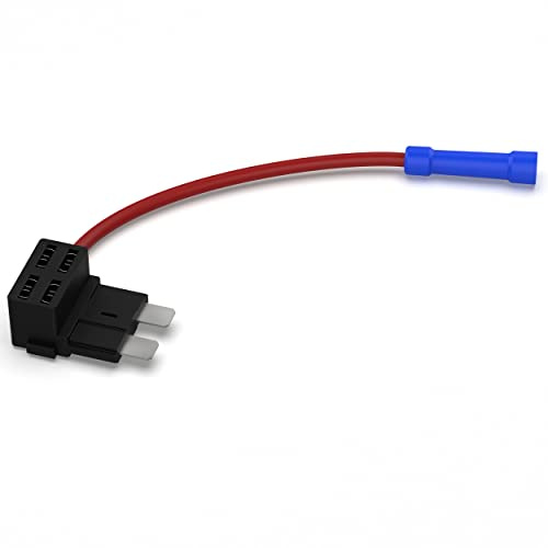 AUPROTEC Sicherungshalter normOTO für Standard ATO Sicherungen | Adapter mit Kabel, Für Flachstecksicherungen, bis 40A