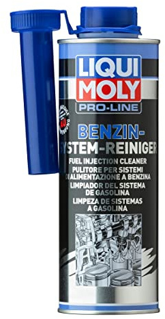 WOL Liqui-Moly Pro-Line Fuel Injection Cleaner Petrol Injector Cleaner 5153 Complete Fuel System 500ml Petrol Additive