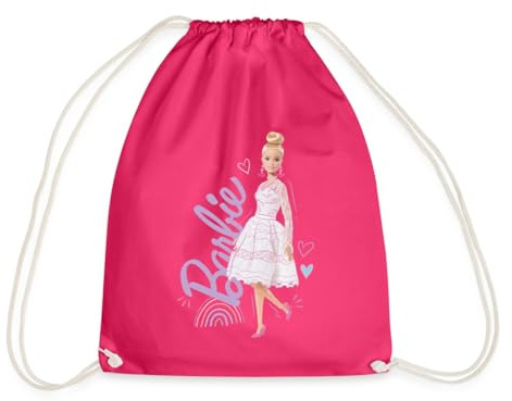 Spreadshirt Barbie Hochzeitskleid Turnbeutel, One Size, Fuchsia