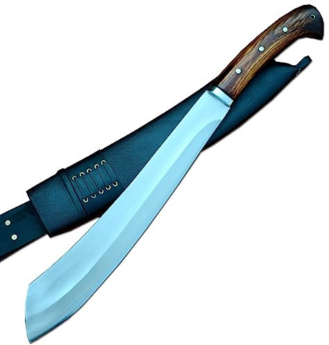 40 cm Lange Klinge Parang Machete-Golok Parang Machete-Handgeschmiedetes Messer-Echte funktionierende Machete-Full Tang Messer-Dschungel Machete-Messer-Messer