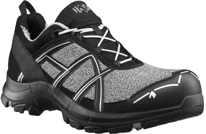 HAIX Black Eagle Safety Pro Low/Black-Silver Grau UK 8.5 / EU 43