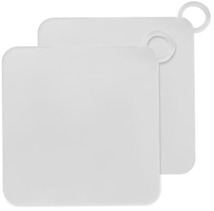 2 coperture per scarico doccia, deodorante in silicone bianco, per bagno, cucina, blocca i cattivi odori (20 cm)