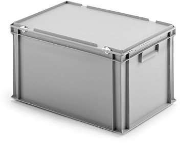 1a-TopStore 1 Stk. Archivbox für 6-7 Ordner, 60x40x33 cm, staubsicher, für 6 bis 7 Ordner, Traglast 60 kg, extra stabil mit Rippenboden, Akten-Aufbewahrung