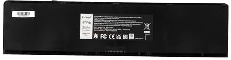 KHlove E7440 47WH 34GKR 3RNFD Laptop Batterie pour Dell Latitude 14-7000 E7440 E7420 E7450 Ultrabook 7000 F38HT T19VW PFXCR G0G2M 909H5 451-BBFT 451-BBFV 451-BBFY KR71X 5K1GW G95J5 V8XN3 TJ7V4 WVG8T