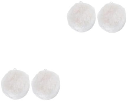 Gatuida 2 Sätze Polierscheibe Polierpads Polishing Pad Politur Pads Autopflege Autowachs Schleifpads Winkelschleifer-aufsätze Autozubehör Auto-polierpad Auto Zubehör Wolle Weiß 2 Stück * 2