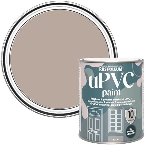 Rust-Oleum uPVC Door and Window Paint in Satin Finish - Oatfield 750ml
