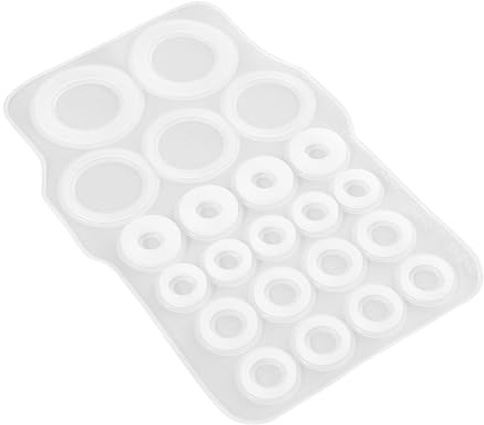Ctyjia 22 Stücke 6 Größen Wasserhahn o-ring Dichtringe, Silikondichtung Sortiment Set für Wasserhahn, Druckleitungen, Gartenschlauch