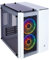Corsair Crystal 280X RGB PC-Gehäuse (Micro ATX mit gehärtetem Glas), RGB LED, Weiß