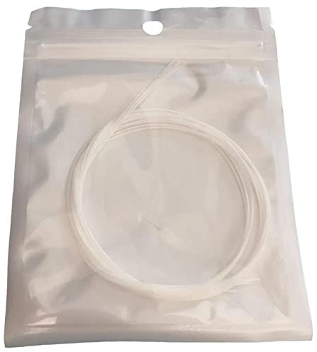 Richolyn Ukulele-Saiten-Satz,Tuning Ersatz 4Stk/Set | Ersatzteil für weiße Nylonsaiten für Ukulele-Instrumentenzubehör