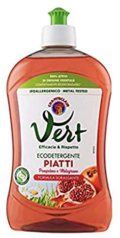 Chanteclair - Juego de 6 platos de 500 ml, color verde