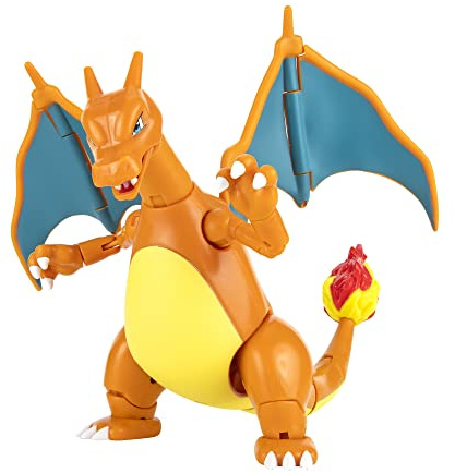 Pokémon Figuras 15 cm Charizard – Juguetes Nueva 2022 – Figuras Figura Articulada con Diferentes Poses - Licenciado Oficialmente Juguetes