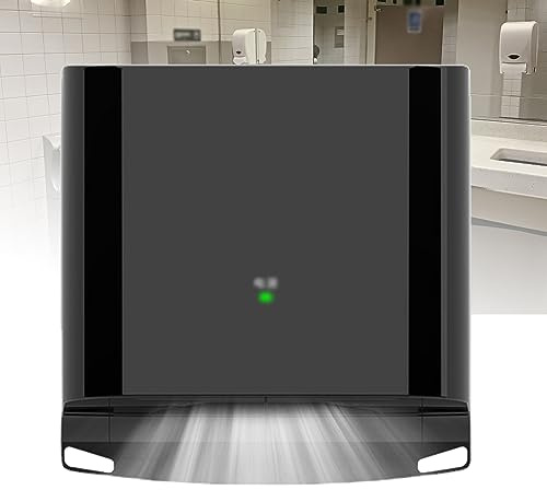 FURLOU Asciugamani, Asciugamani Compatto Asciugamani Elettrico Automatico Ad Alta velocità, Asciugamani A Parete A Induzione, per Cucina, Bagno E Toilette, Temperatura Costante Calda E Fredda B