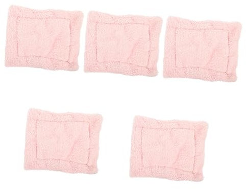 POPETPOP 5st Hamsterstreu Winterwarmes Hamsternest Eichhörnchen-schlafunterlage Futter Für Meerschweinchenkäfige Kleines Tierplüschbett Winter Hamster Pad Sherpa Segelflugzeug Gemütlich