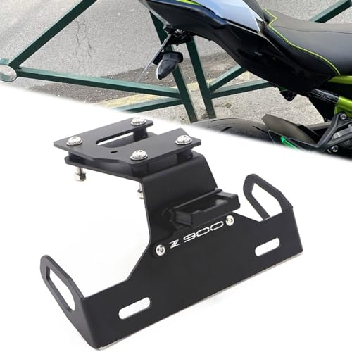 Motorrad Kurzes Kennzeichenhalter Halterung kompatibel mit für Kawasaki Z900 Z 900 2017 2021 2018 2019 2020 2021 2022