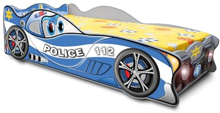 PLASTIKO Polizeibett Zickzack 140X70cm
