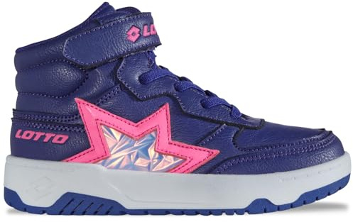 LOTTO Mixte Enfant Taruva Mid K Unisex Kids Basket