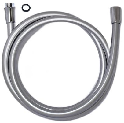 Brauseschlauch Verlängerung - 160 cm / 1,6 m Länge - 5 lagig - hochwertiges Chromdesign