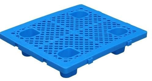 Bandeja de plástico Rejilla transpirable Bandeja ventilada Rejilla de almacenamiento Estera Cocina Supermercado Garaje Armario exterior Trastero Bandeja resistente a la humedad(50x35x12cm)
