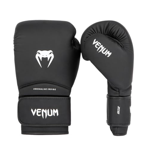 Venum Contender 1,5 barn boxningshandskar – svart/vit – 8 oz