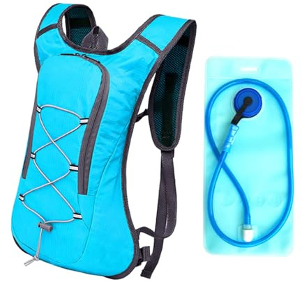 Trinkrucksack – Joggen Wasserweste, Fitness Hydrations Gear | Slim Fit Wasserträger für Ausdauersportler, kompakte Flüssigkeits-Aufbewahrungstasche, kühlende Netzweste für Outdoor-Lauf- und