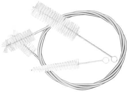 Tomvorks Reinigungsbürstenset für Messing- und Nyloninstrumente Zur Reinigung von Trompete, Posaune, Waldhorn und Silber