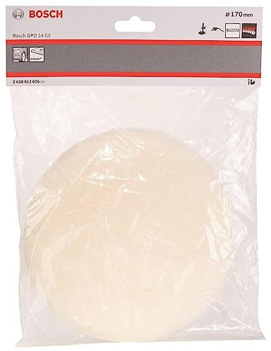 Bosch Accessories Professional Lammwollhaube für Exzenterschleifer (Ø 170 mm)