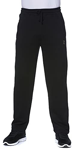 JP 1880 Hommes Grandes Tailles L-8XL Pantalon de Jogging élastiqué mélangé Coton Noir 6XL 702635 10-6XL