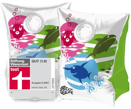 Beco 9804 Schwimmhilfe, Sealife 1 Paar ohne Farbe Schwimmflügel