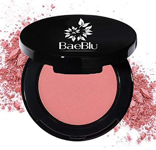 BaeBlu Organic Blush 100% Natural Pressed Mineral Powder, Made in the USA, Rosalie