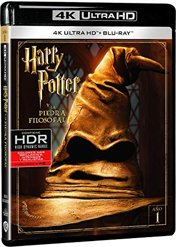 Harry Potter y la Piedra Filosofal 4k Ultra-HD [Blu-ray]