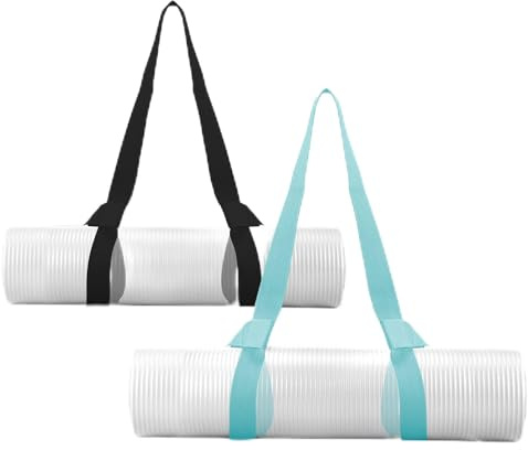 Yizerel 2 Packs Yoga Mat Strap for Carrying, Yoga Mat Carrier, Adjustable Yoga Mat Sling for Yoga Mat Exercise Mat