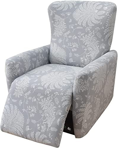 Yekuhe Sesselschoner für Relaxsessel Mit Seitentasche, Fernsehsessel Bezug Stretch Husse Relaxsessel Sesselbezug Stretch 1 Sitzer rutschfest Armlehnenschoner für Zuhause Wohnzimmer (Color : #11)