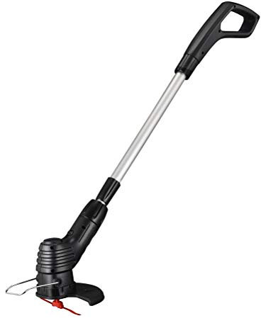 Mrisata Cordless String Trimmer Edger, Electric Weed Eater Cutter with Telescopic Shaft, Cordless Lawn Trimmer Cordless Rechargeable Grass Trimmer String Grass Trimmer for Garden Lawn (USB charging)