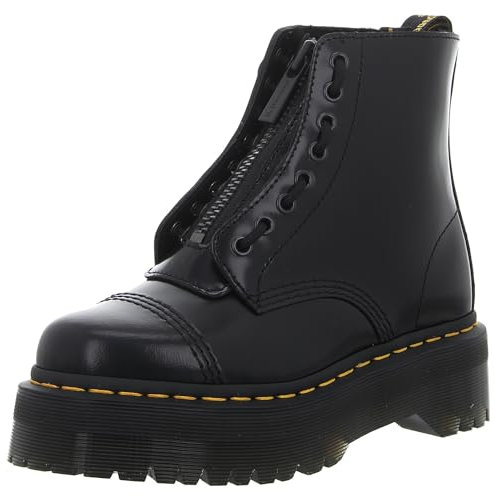 Dr. Martens Sinclair FL DM31213001, Women bovver boots, Black, 40 EU