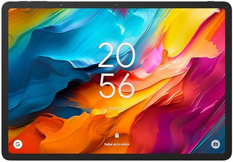 TCL NXTPAPER 14 Tablet with Flipcase and T-Pen, 14.3 2.4K NXTPAPER Display, 256GB Storage, 8GB RAM (+8GB RAM Expansion), 10,000mAh Battery, 33W PD Fast Charging, Android WiFi Tablet, Gray